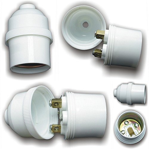 OSEA-ACCESSORIES ES E27 EDISON SCREW CAP SOCKET PENDANT CEILING LIGHT LAMP 100w BULB HOLDER