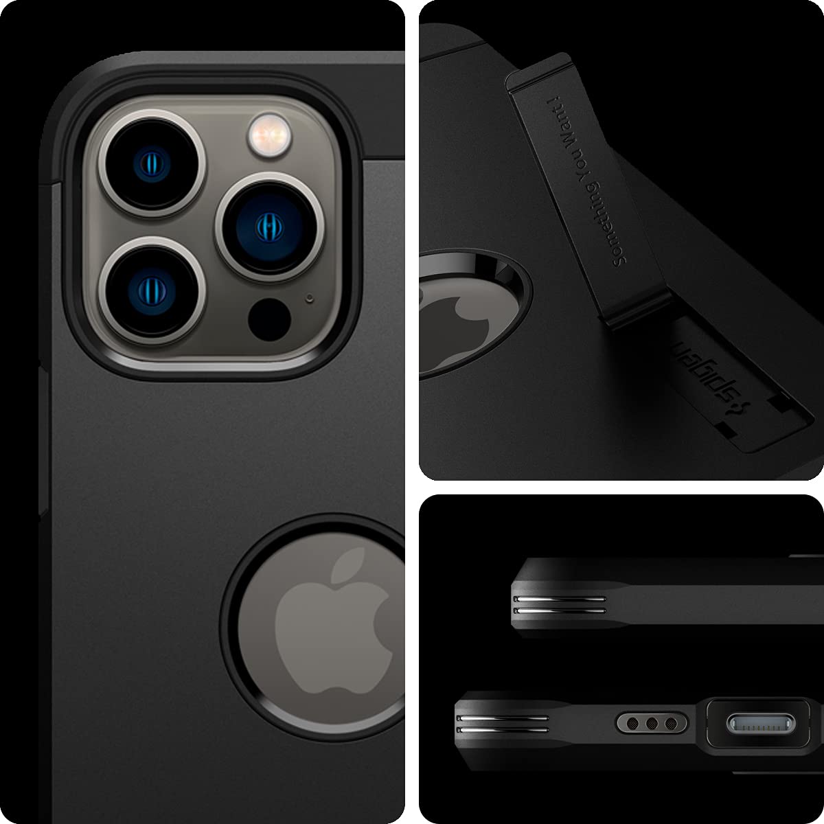Spigen Tough Armor Case Compatible with iPhone 13 Pro - Black