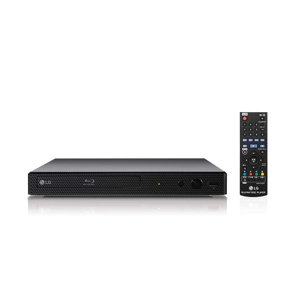 LG BP250 DGBRLLK Blu-Ray and DVD Disc Player with Full HD Up-scaling and external HDD playback, Black (UK Plug)