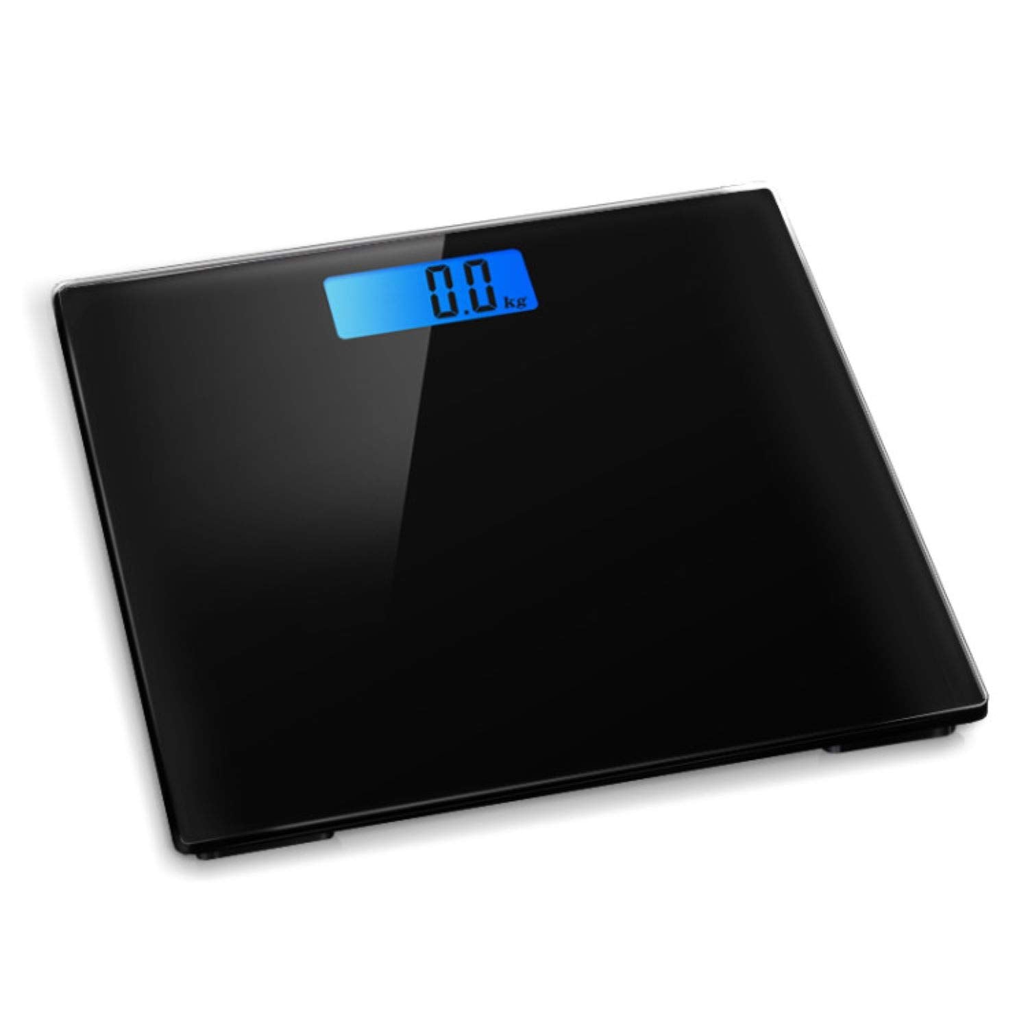 Digital Electronic Bathroom Scale Bath Scales body weight 180KG Backlit Weight Management Black also in Silver and White