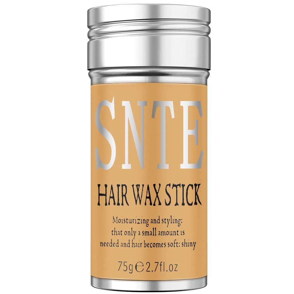 Hair Wax Stick, Wax Stick for Hair Wigs Edge Control Stick Hair Pomade Stick Non-greasy Styling Wax for Fly Away & Edge Frizz Hair 2.7 Oz by Samnyte