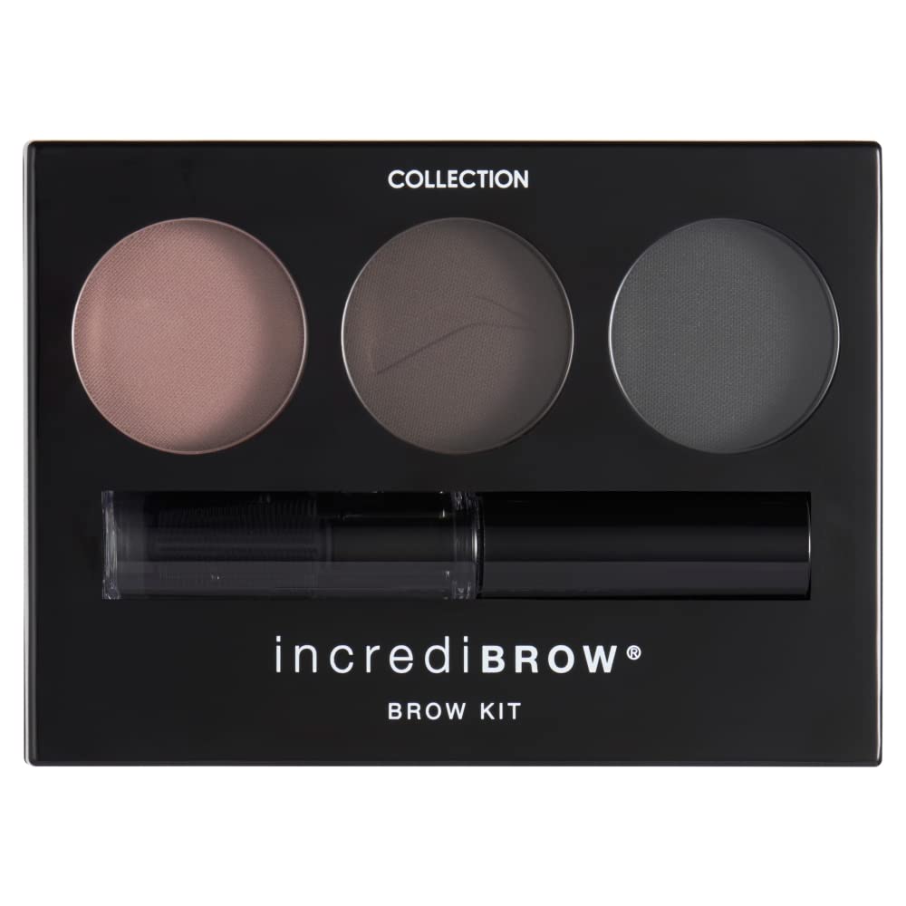 Collection Cosmetics, Incredibrow Eyebrow Kit, All-in-One Palette, Brunette