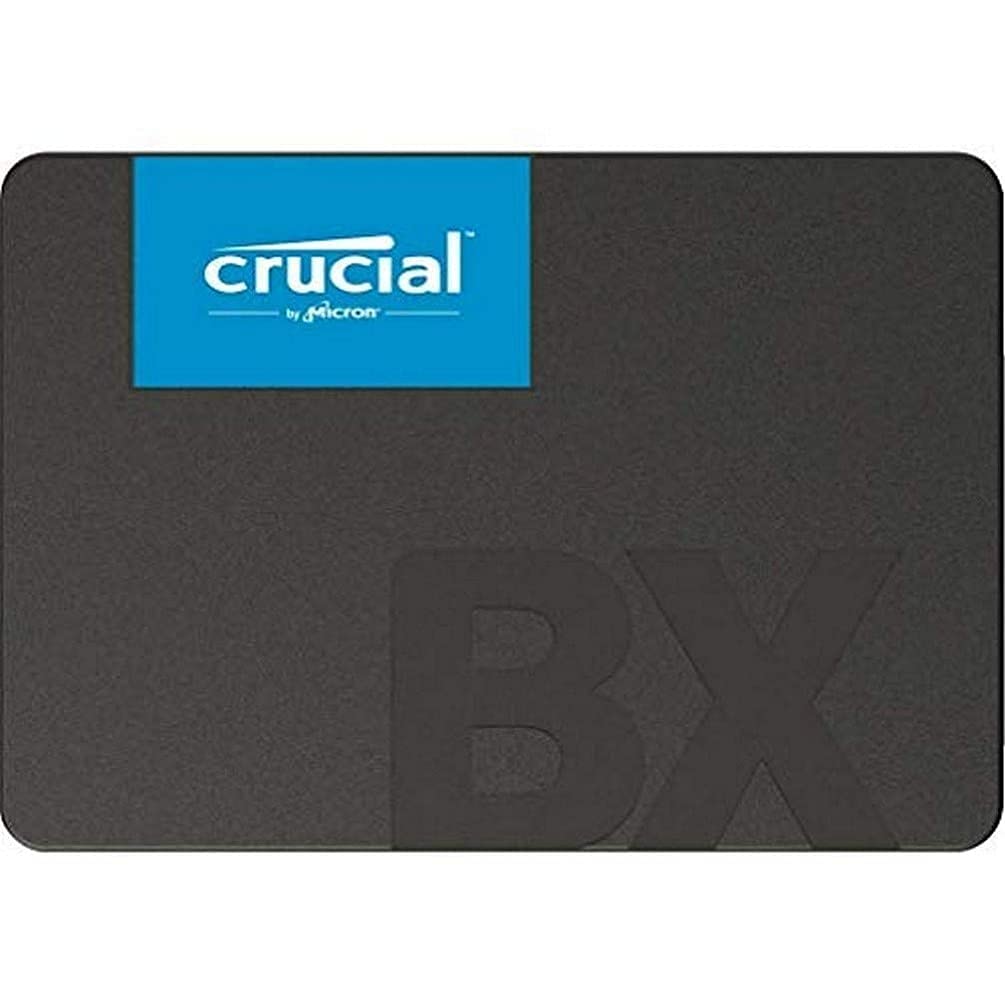 Crucial BX500 240 GB CT240BX500SSD1-Up to 540 MB/s (Internal SSD, 3D NAND, SATA, 2.5 Inch), Black