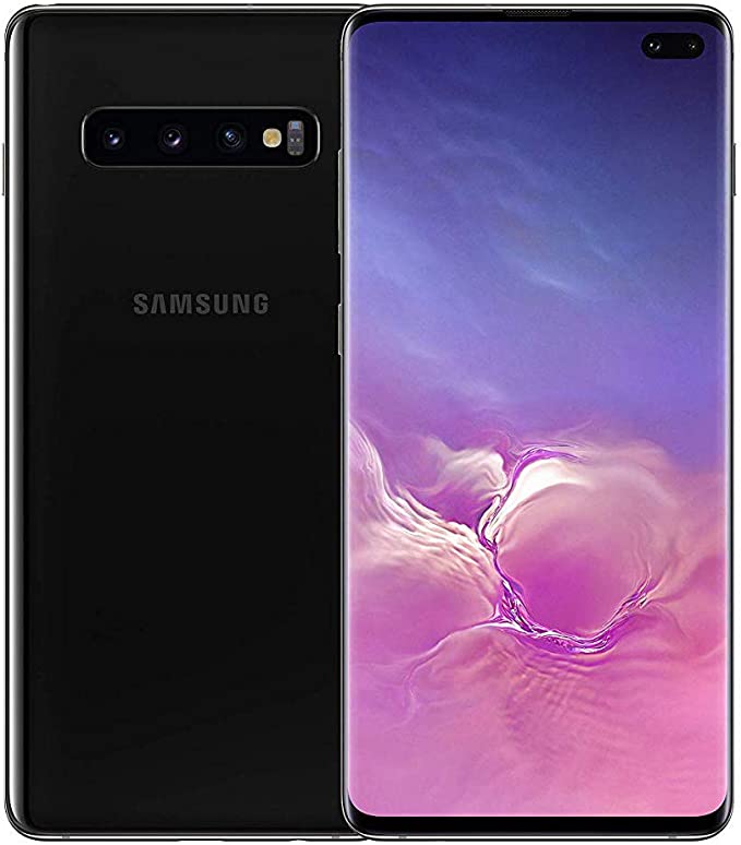Samsung Galaxy S10+ Mobile Phone; Sim Free Smartphone - Prism Black, (UK Version)