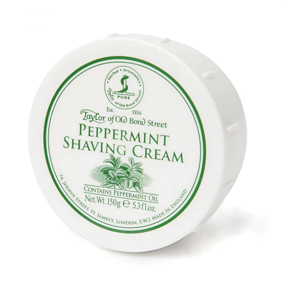 Taylor of Old Bond Street Peppermint Shaving Cream Bowl 150 g