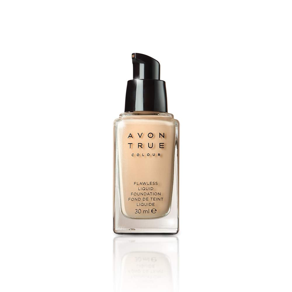 Avon Ideal Flawless Invisible Coverage Liquid Foundation in Nude
