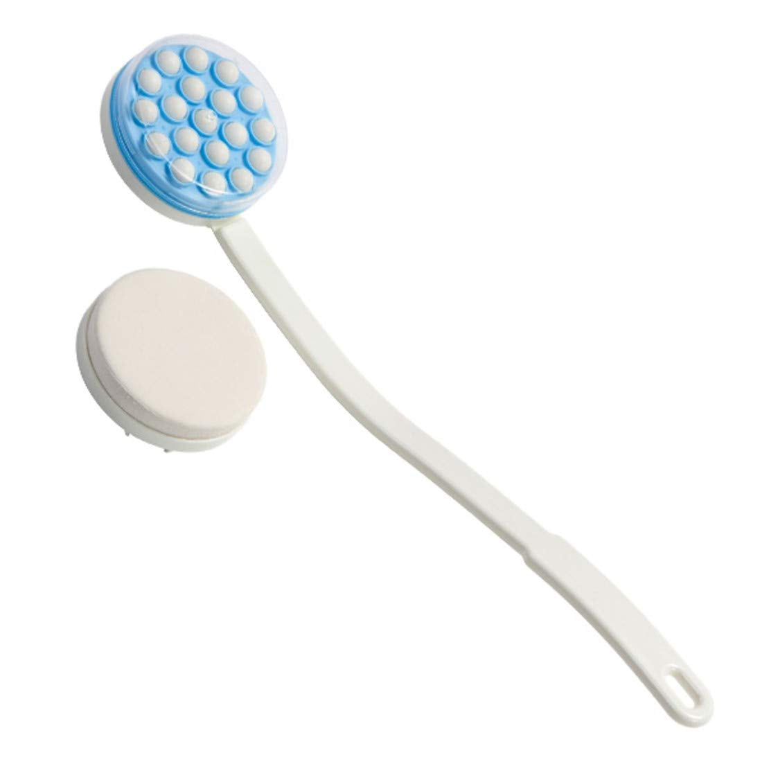 Sammons Preston Lotion Applicator with Massage Head, Long Handle and Foam Massaging for Back, Easily Apply Lotions, Creams, Oils, Pain Relief Gel, Suncreen, Mobility Aid