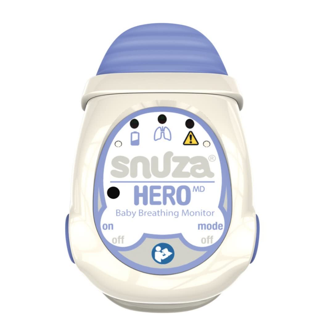 Snuza Hero MD (Medically Certified) Portable Baby Breathing Monitor