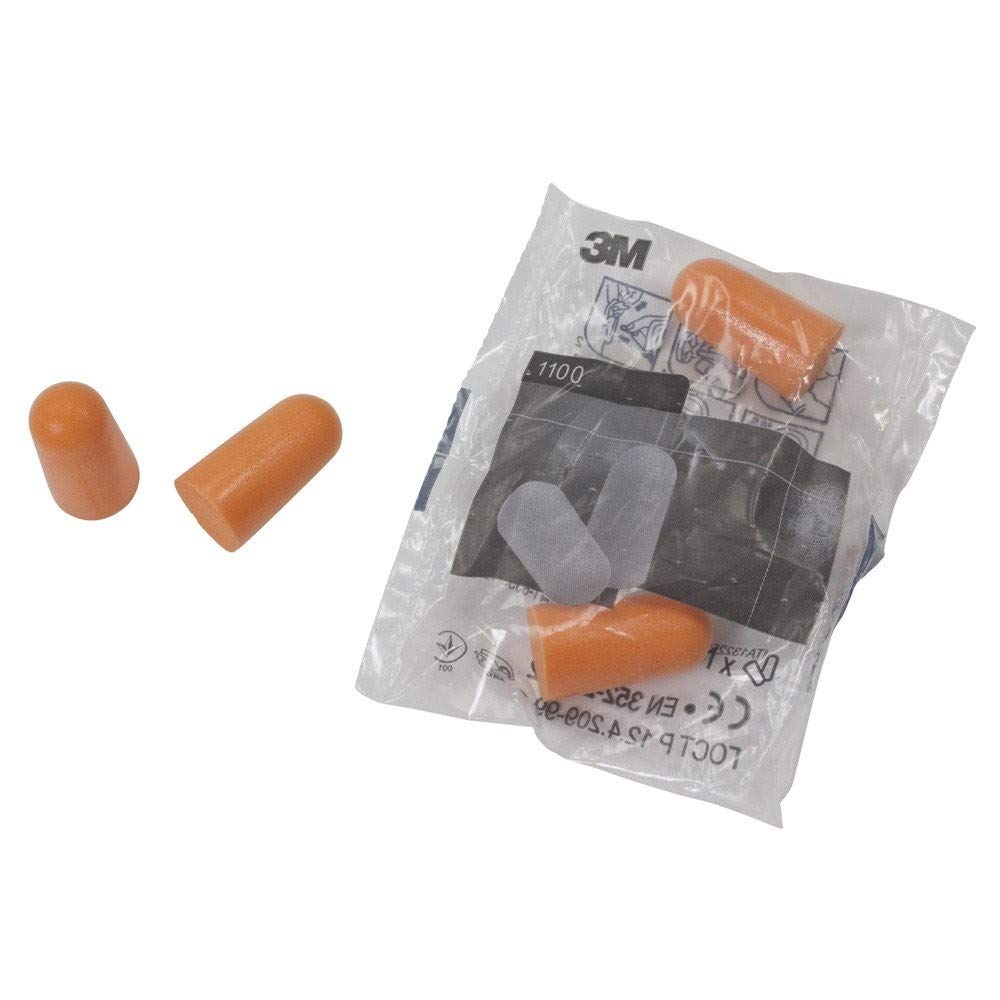 3M 1100 Foam Ear Plugs - Pack of 20 Pairs