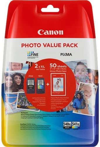 Canon Original PG-540XL and CL-541XL Value
