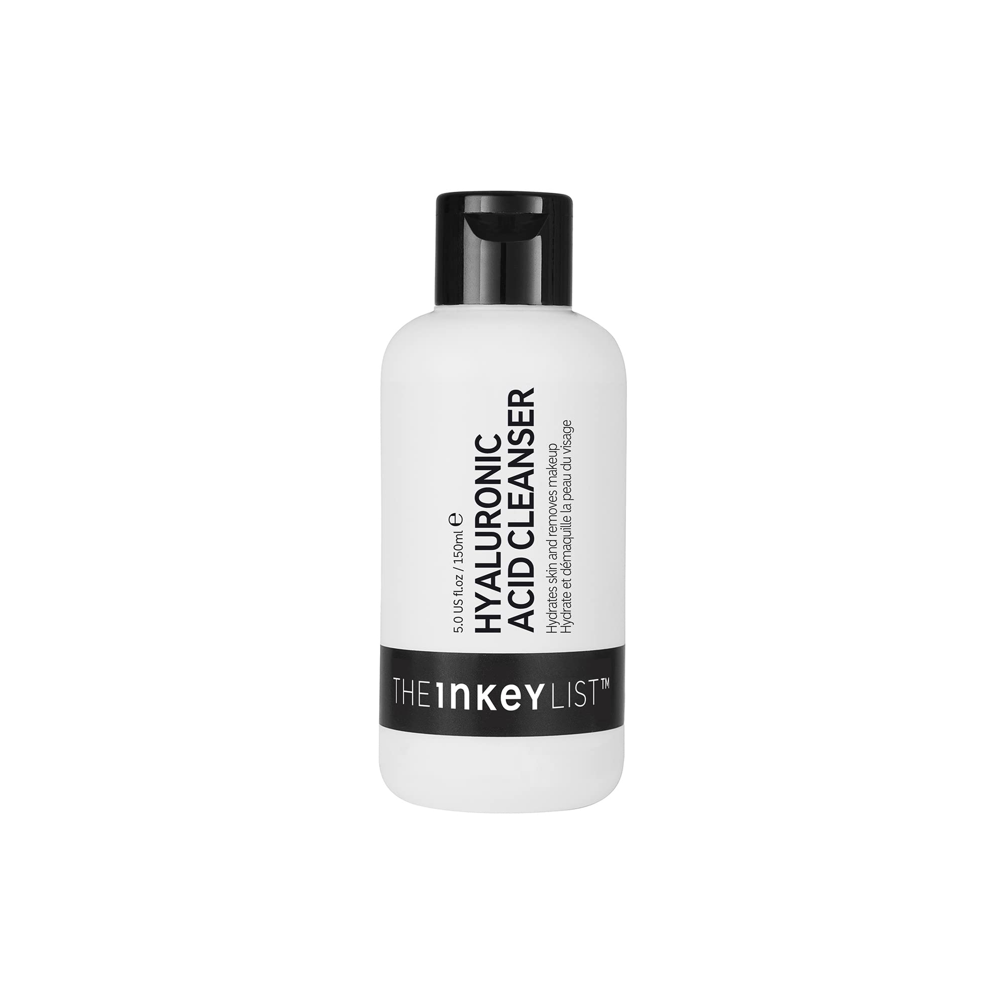 The INKEY List Hyaluronic Acid Cleanser, Hydrates Skin and Removes Makeup 150ml