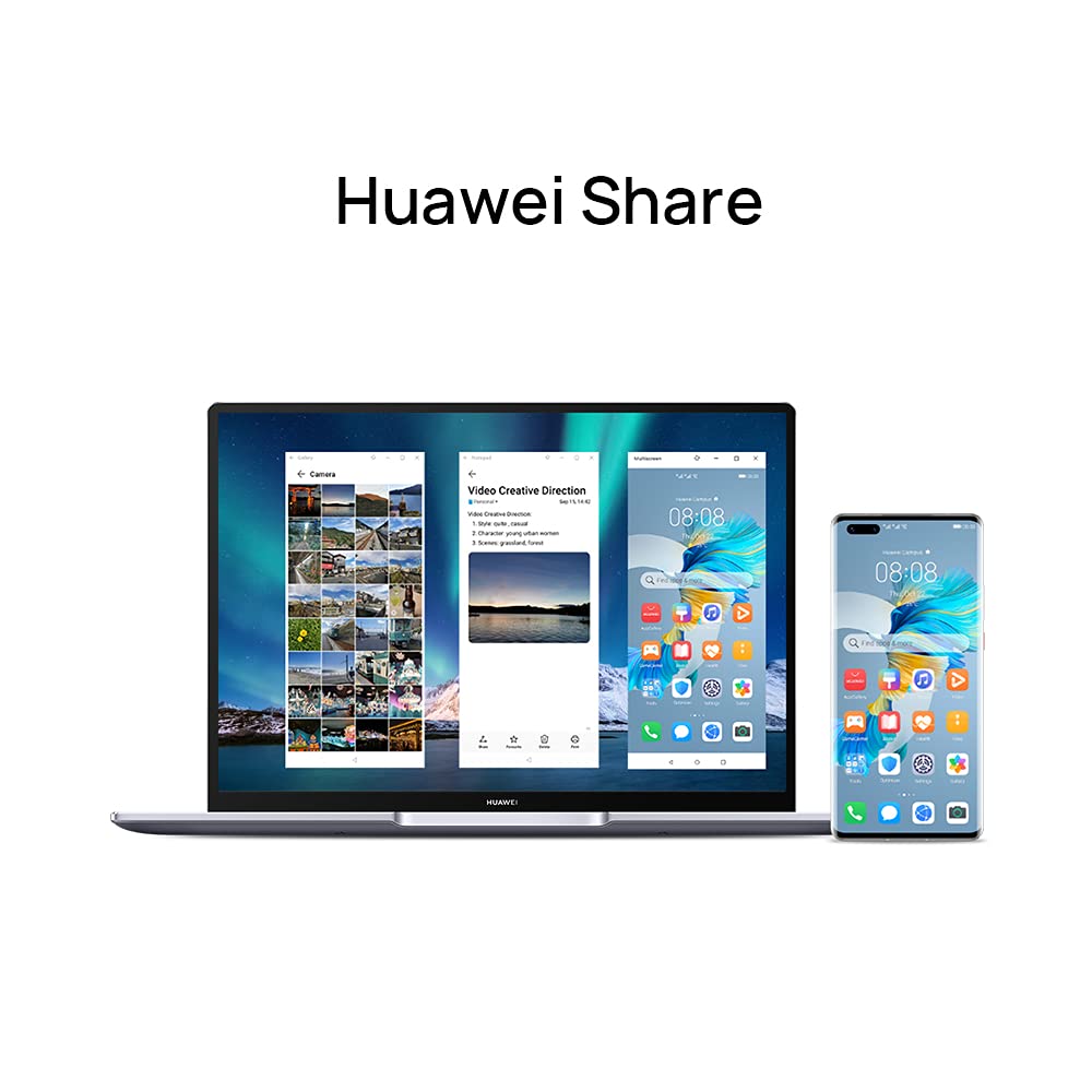 HUAWEI MateBook 14 2021 Laptop, 14 inches 2K FullView Display,Intel® Core™ i7-1165G7 processor, 16 RAM, 512 GB SSD, Large 56 Wh battery, Fingerprint, Windows 10 Home-FREE Upgrade to Windows 11, Gray