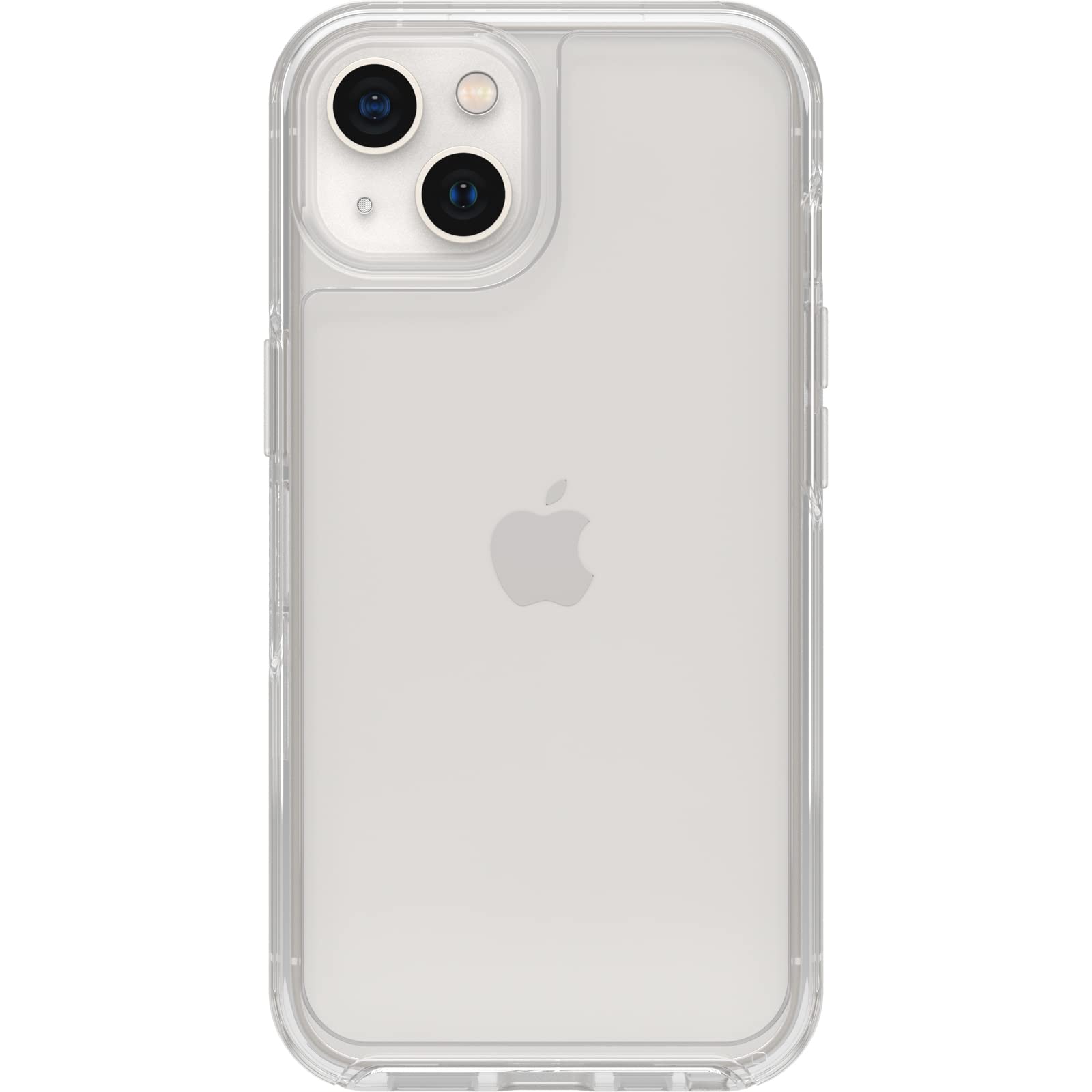 OtterBox Symmetry Clear Case for iPhone 13, Shockproof, Drop proof, Protective Thin Case, 3x Tested to Military Standard, Antimicrobial Protection, Clear