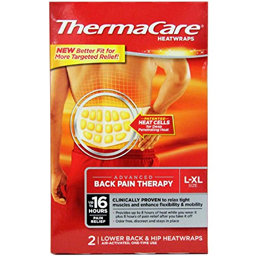 ThermaCare Advanced Back Pain Therapy Heatwraps