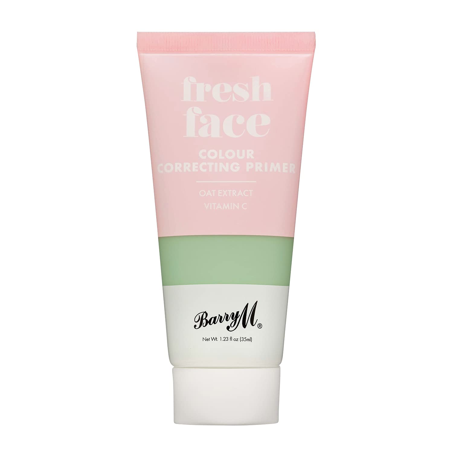 Barry M Fresh Face Colour Correcting Primer, Green, Balance Skin Tone and Reduce Redness