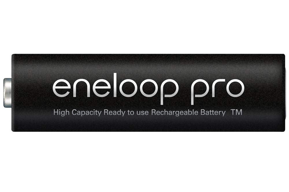 eneloop K-KJ55HCD40U BQ-CC55 Charger with UK 3-Pin Plug and 4 AA x 2500 mAh Rechargeable Batteries