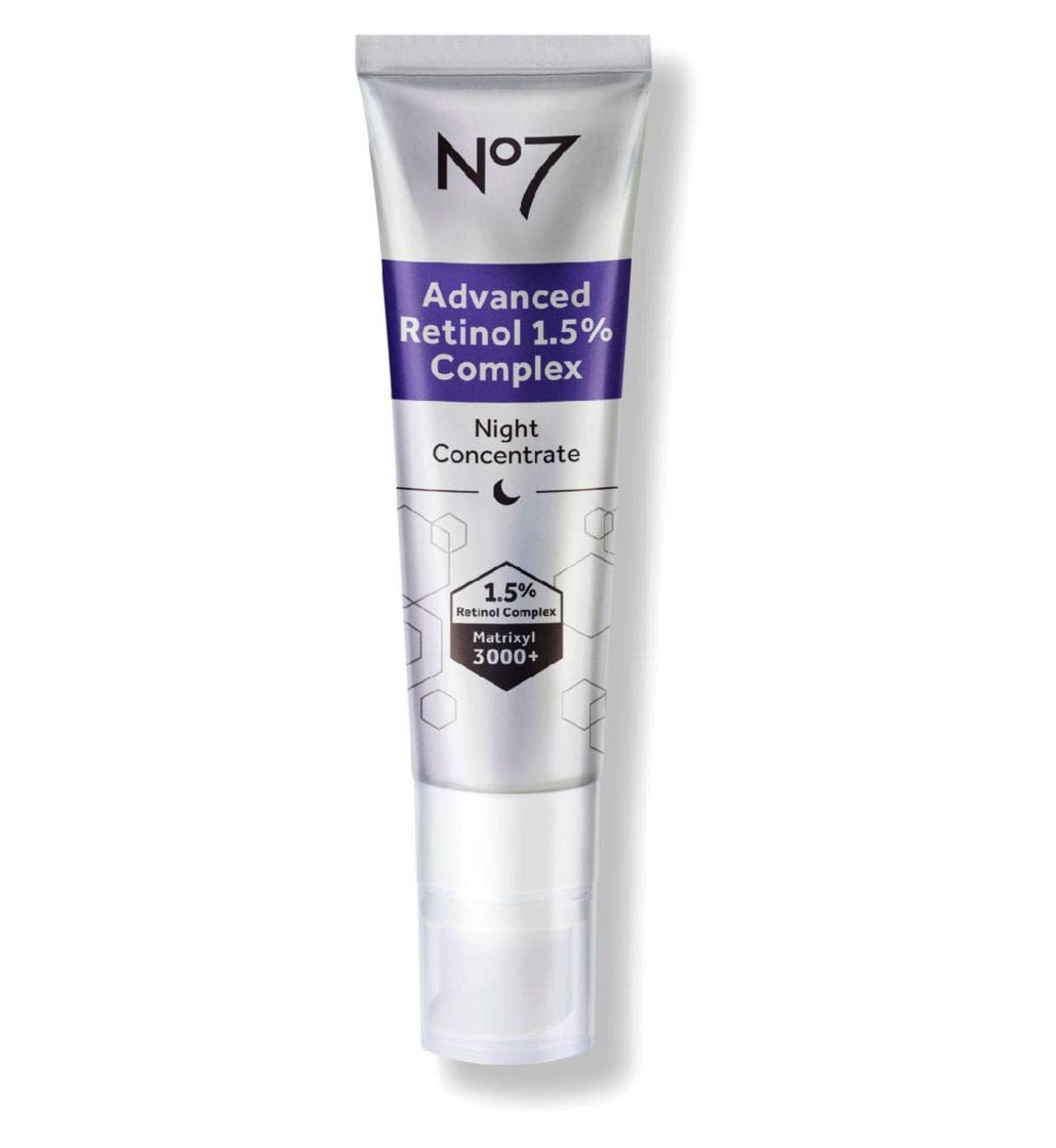 No7 Advanced Retinol 1.5% Complex Night Concentrate Skin Transforming Accelerator 30ml