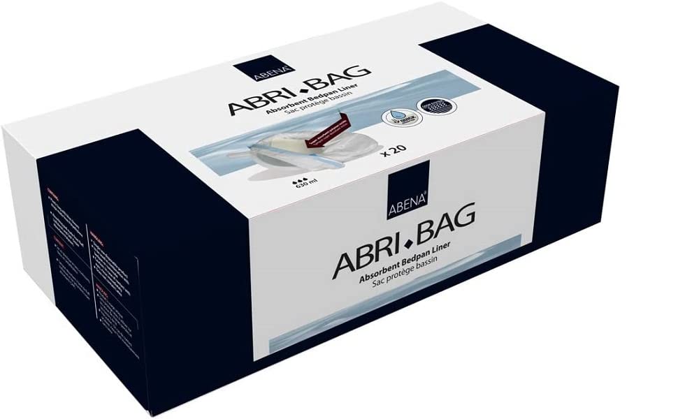 Abena Abri-Bag Commode Liner, Pack of 20