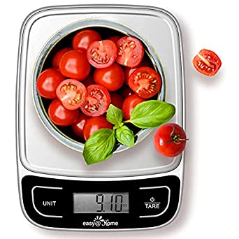 Kitchen Scale, Easy@Home Digital Food Scale with High Precision to 1g and 5 kgs Capacity, Digital Multifunction Measuring Scale, CK772