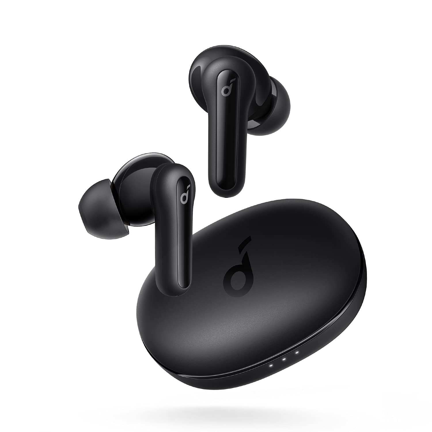 Wireless Headphones, Soundcore by Anker Life P2 Mini Wireless Earbuds, 10mm Drivers with Big Bass, Custom EQ, Bluetooth 5.2, 32H Playtime, USB-C for Fast Charging, Tiny Size for Commute, Work