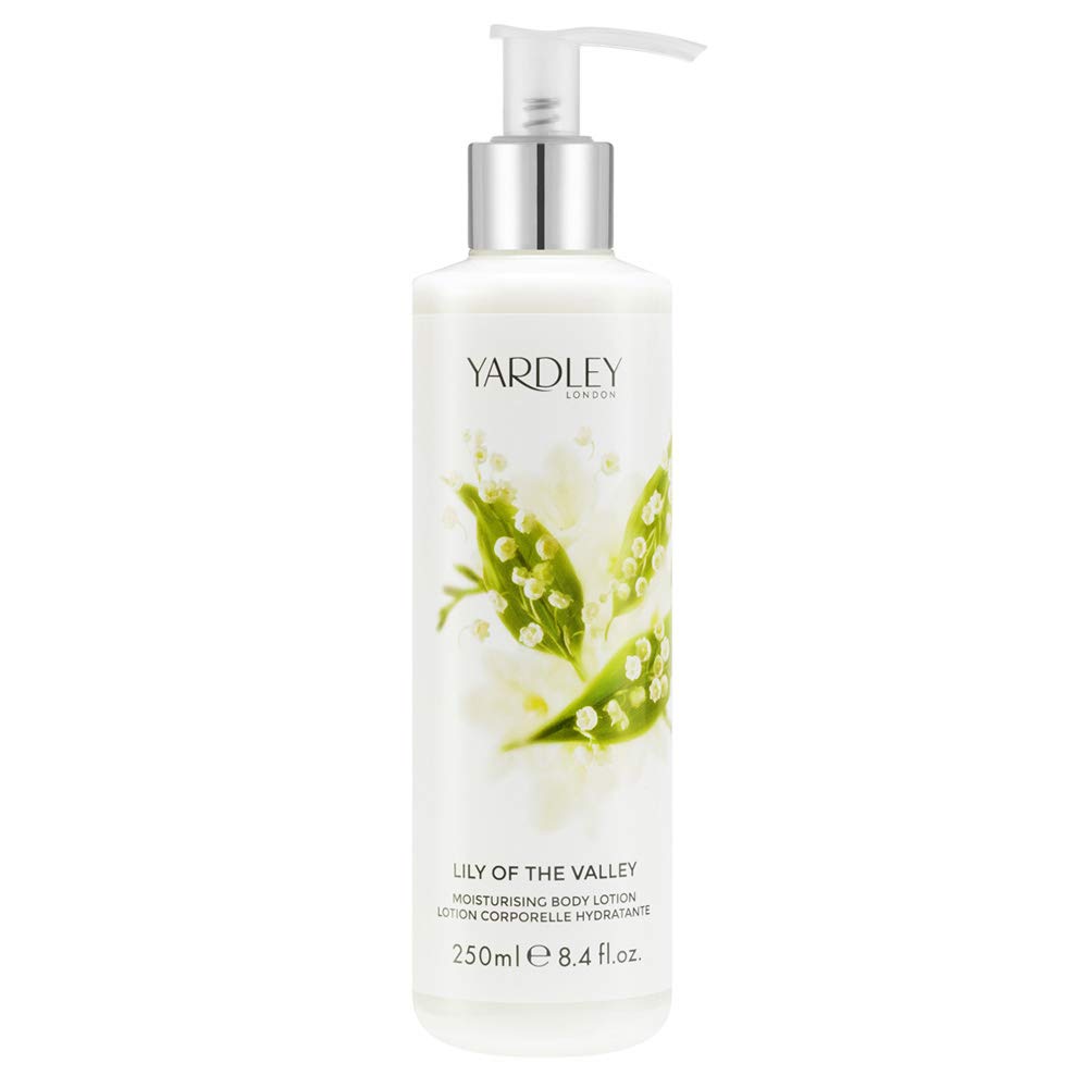 Yardley Of London Lily of the Valley Silky Smooth Body Lotion for her 250ml, Pack of 1