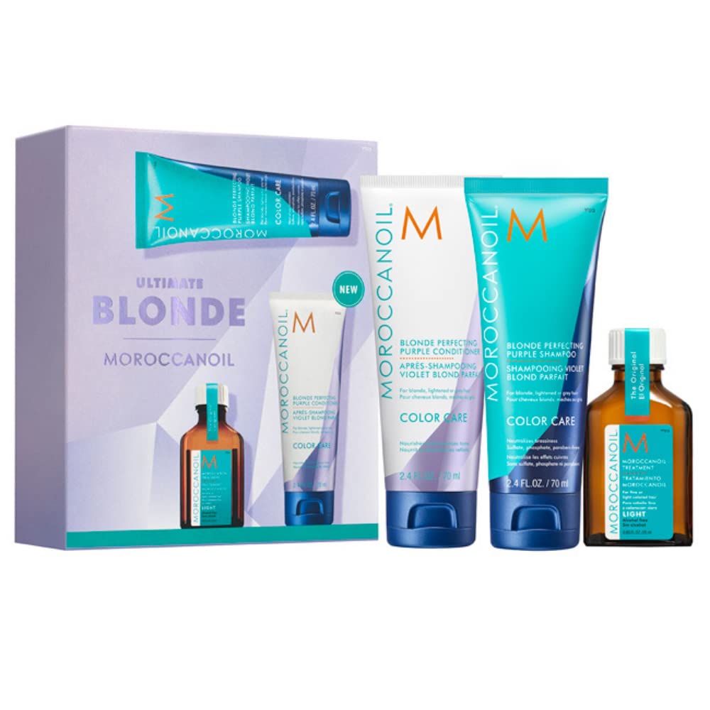 Moroccanoil Ultimate Blonde Set