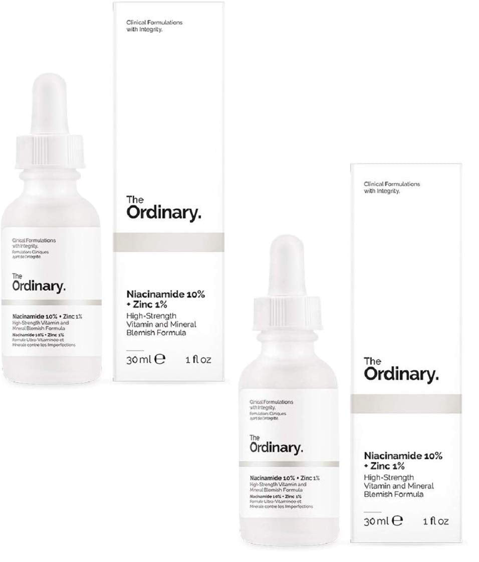 THE ORDINARY Niacinamide 10% + Zinc 1% 30ml - 2 Pack