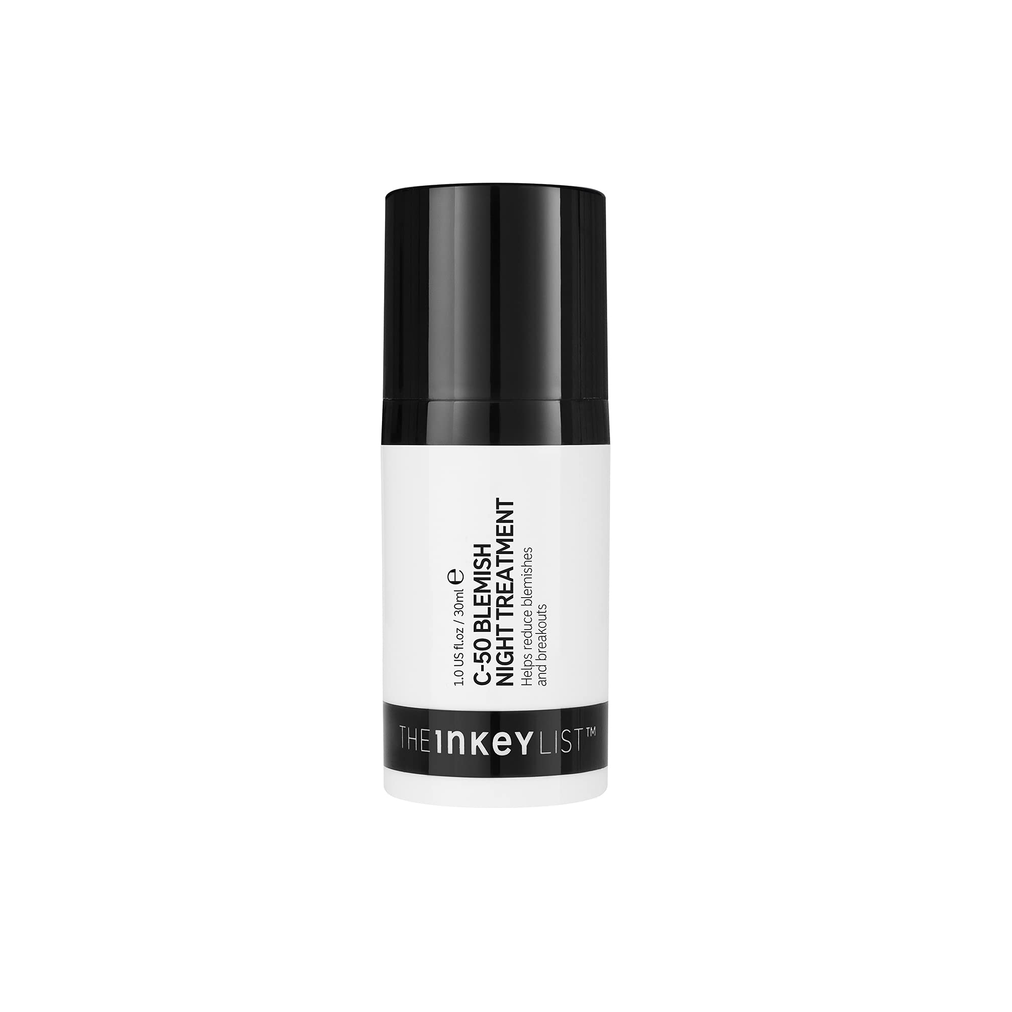 The INKEY List C-50 Blemish Night Treatment to Reduce Breakouts and Blemishes 30ml