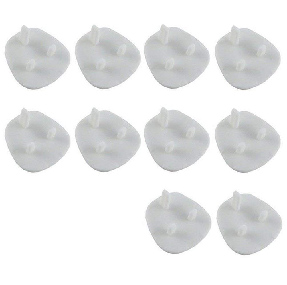 10x Plug Socket Cover Baby Proof Child Safety Protector Guard Mains Electrical