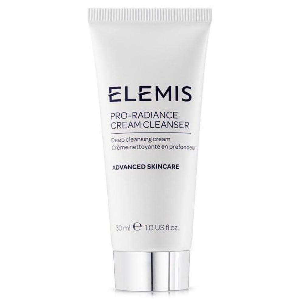 ELEMIS Pro-Radiance Cream Cleanser, Deep Cleansing Cream for a Radiant, Youthful Complexion, Luxurious Face Cleanser to Moisturise Skin and Defend Against Daily Pollutants, 30ml