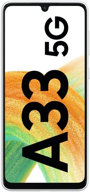 Samsung Galaxy A33 5G Mobile Phone SIM Free Android Smartphone 128 GB White