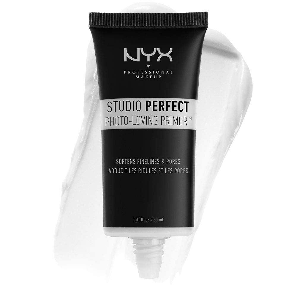 NYX Professional Makeup Studio Perfect Primer - Clear, Makeup Primer Base, Even Complexion, Minimises Fine Lines and Pores, Vegan Formula