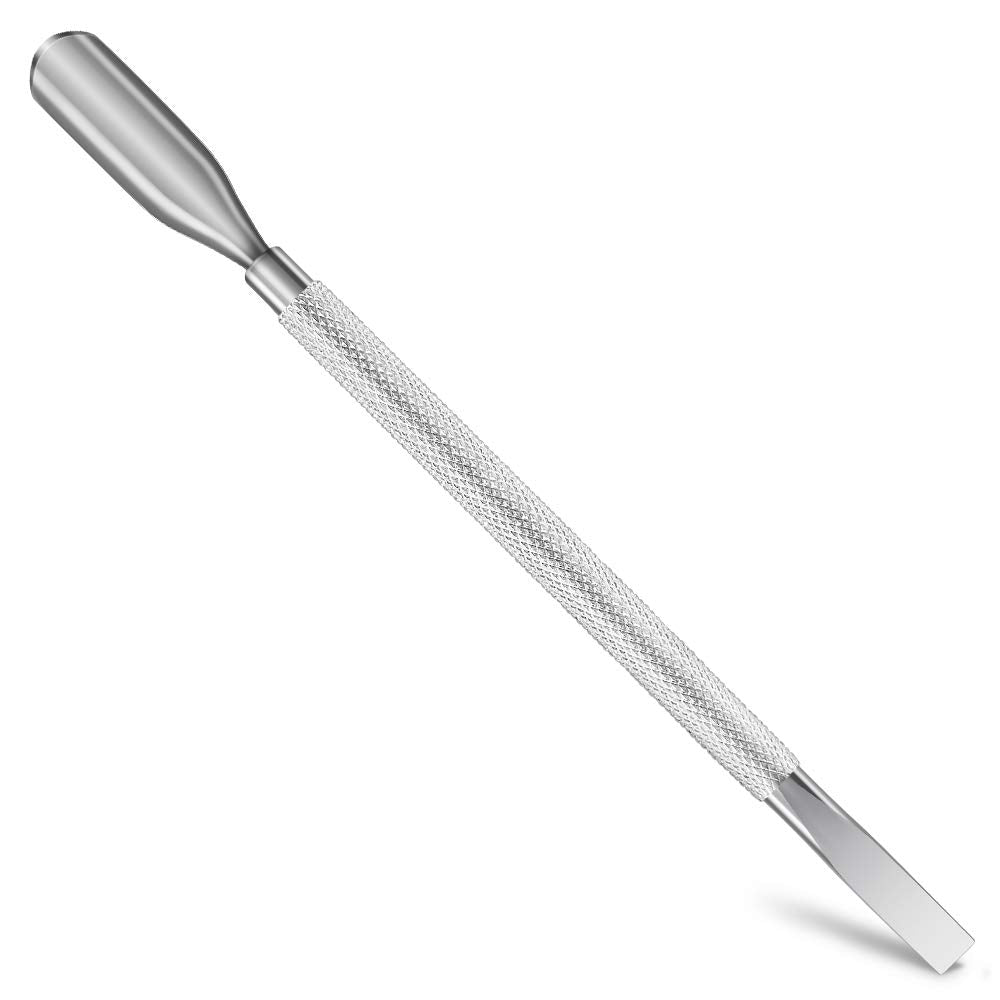 Alinana Cuticle Pusher and Cuticle Scraper, Professional Grade Stainless Steel Cuticle pusher and cutter, Durable Manicure and Pedicure Tool