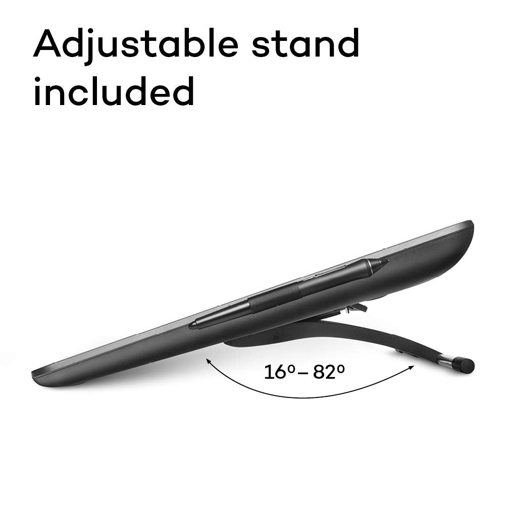 Wacom Cintiq 22 Creative Pen Display including adjustable Stand —for on screen Illustrating and Drawing, with 1920 x 1080 Full HD Display and Pro Pen 2 Pen Precision, Windows & Mac Compatible