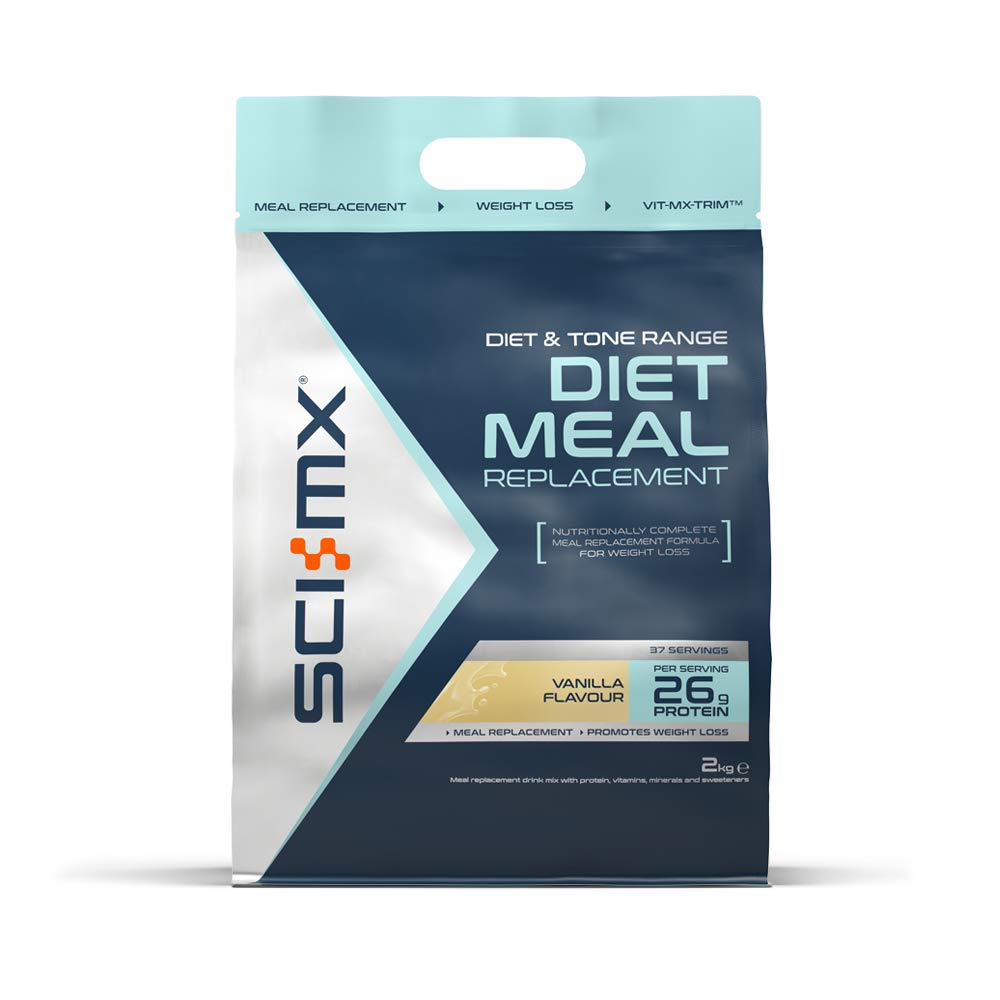 SCI-MX Diet Meal Replacement Protein Powder Meal Shake, Vanilla 2kg