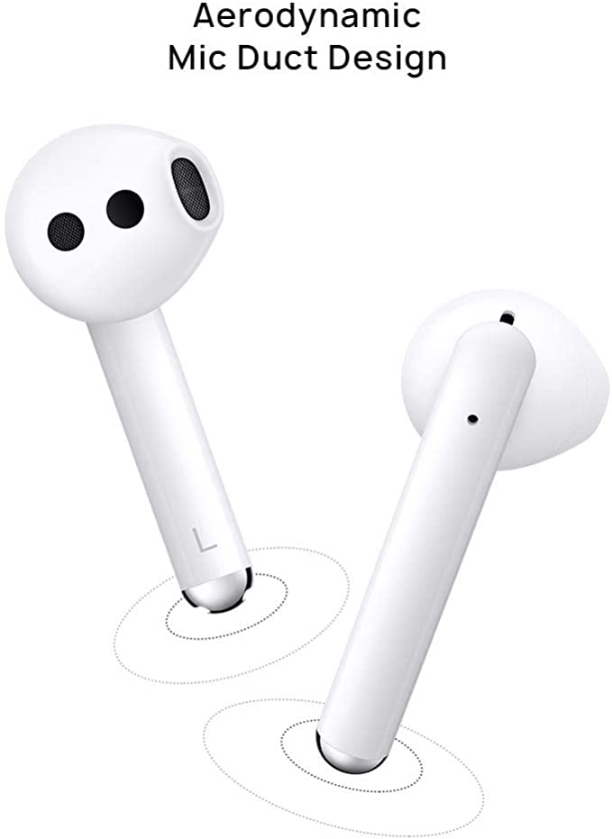 HUAWEI FreeBuds 3 - Wireless Bluetooth Earphone with Intelligent Noise Cancellation (Kirin A1 Chipset, Ultra-Low Latency, Fast Bluetooth Connection, 14 mm Speaker, Quick Wireless Charging), White