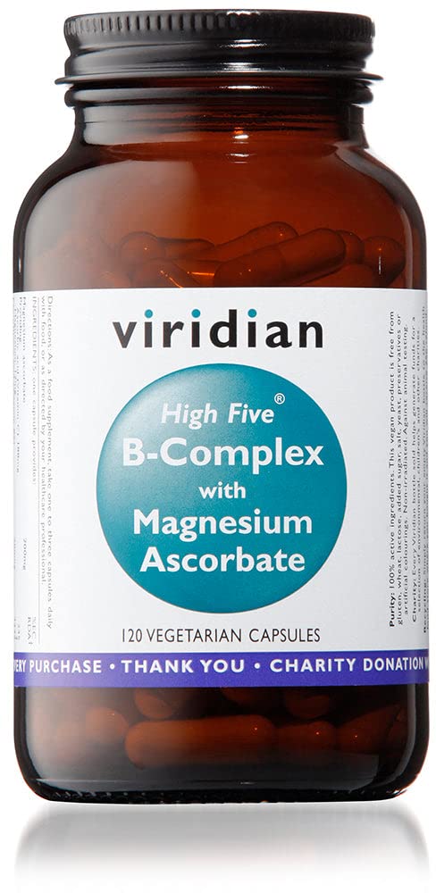Viridian High Five B Complex with Magnesium Ascorbate x 120