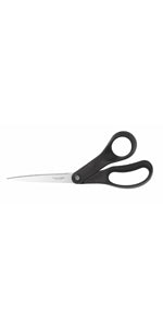 Fiskars Kitchen Scissors, Total Length: 18 cm, Steel/Synthetic Material, Classic, 1000819, Standard