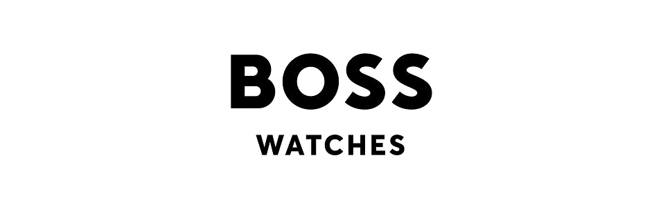 BOSS Men's Analogue Quartz Watch with Leather-Calfskin Strap 1513756