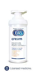 E45 Eczema Repair Cream, Eczema Cream Adults and Children, Suitable for face, body and hands, 200 ml