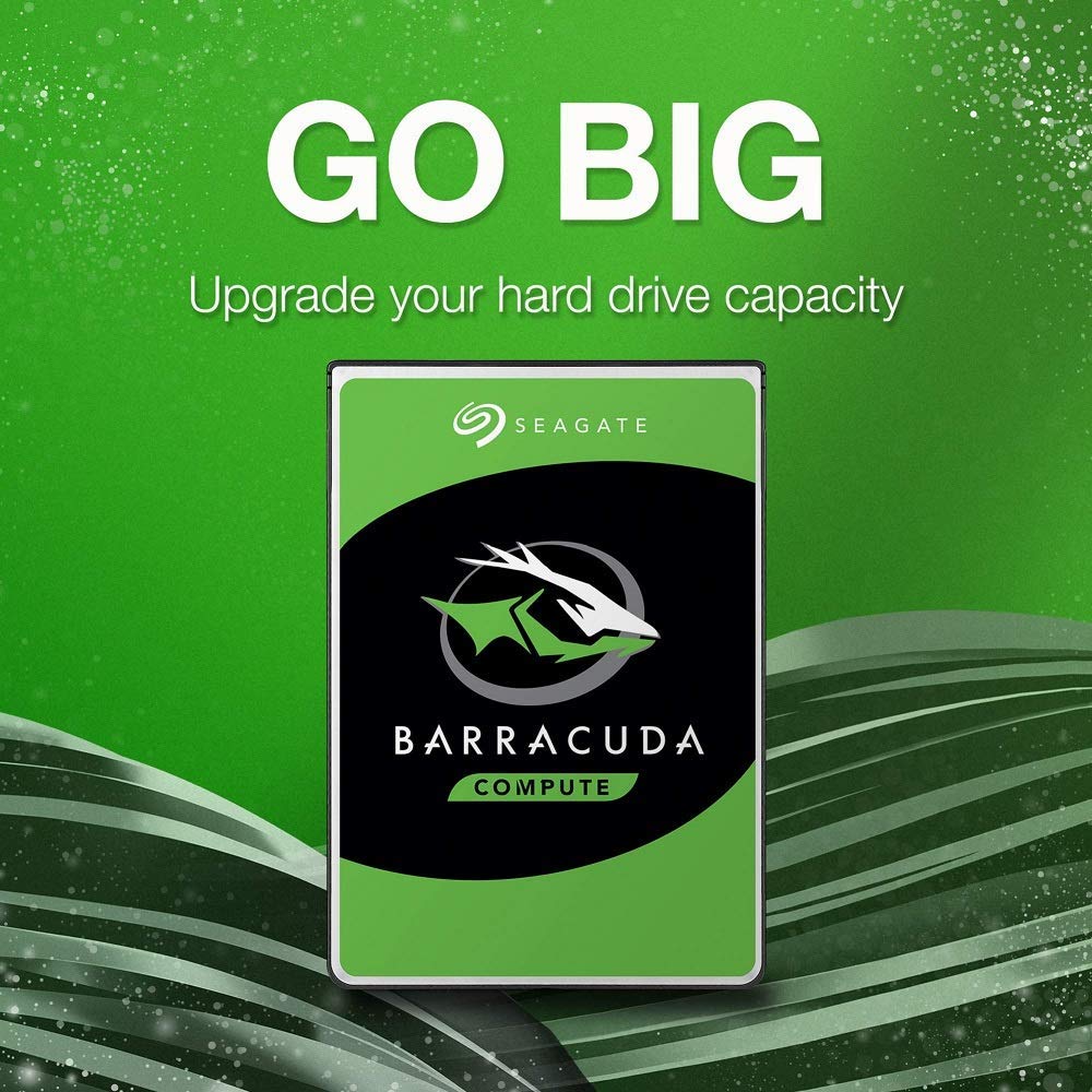 Seagate BarraCuda 2TB Internal Hard Drive HDD – 3.5 Inch SATA 6Gb/s 7200 RPM 256MB Cache 3.5-Inch – Amazon Exclusive - Frustration Free Packaging (ST2000DM008), Silver