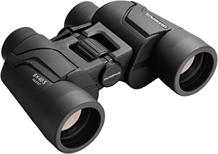 Olympus Binocular 8x40 S - Ideal for Nature Observation, Wildlife, Birdwatching, Sports, Concerts , Black