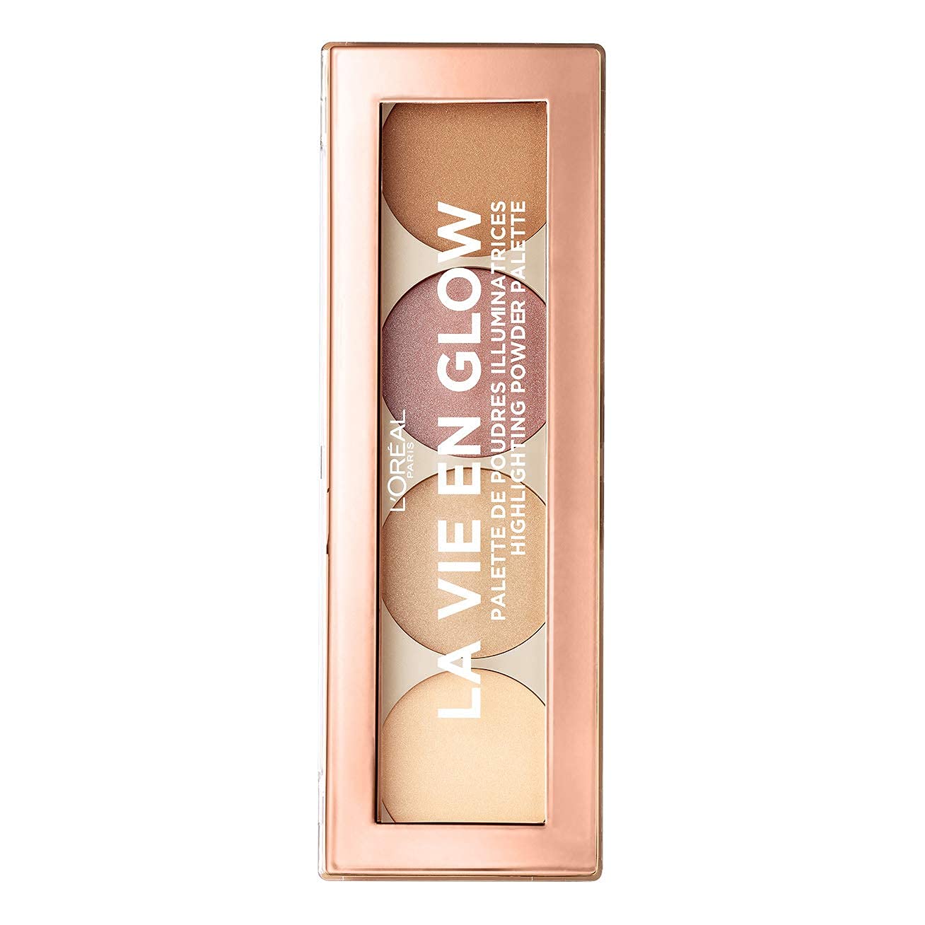 L'Oreal Paris La Vie En Glow Highlighting Powder Palette for Warm Glowing