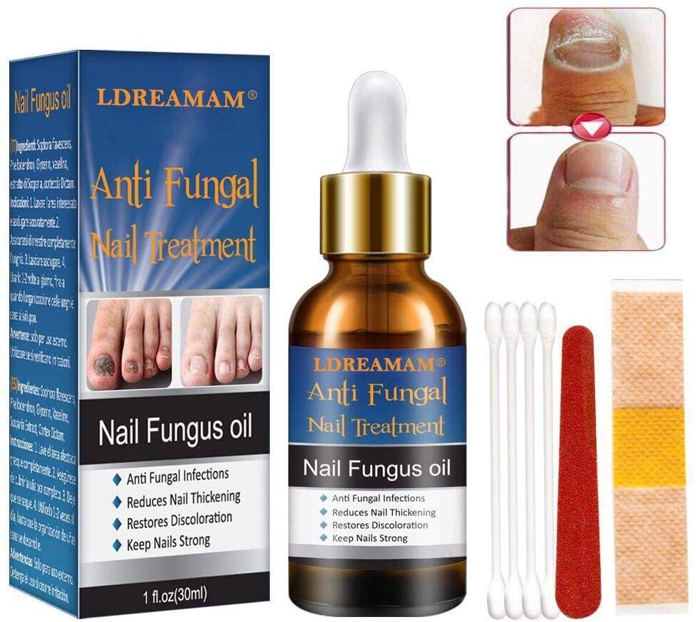 Antifungal Nail Repair,Fungal Nail Care,Nail Treatment,Nail Care Solution to Repair Damaged,Cracked and Discolored Nails.