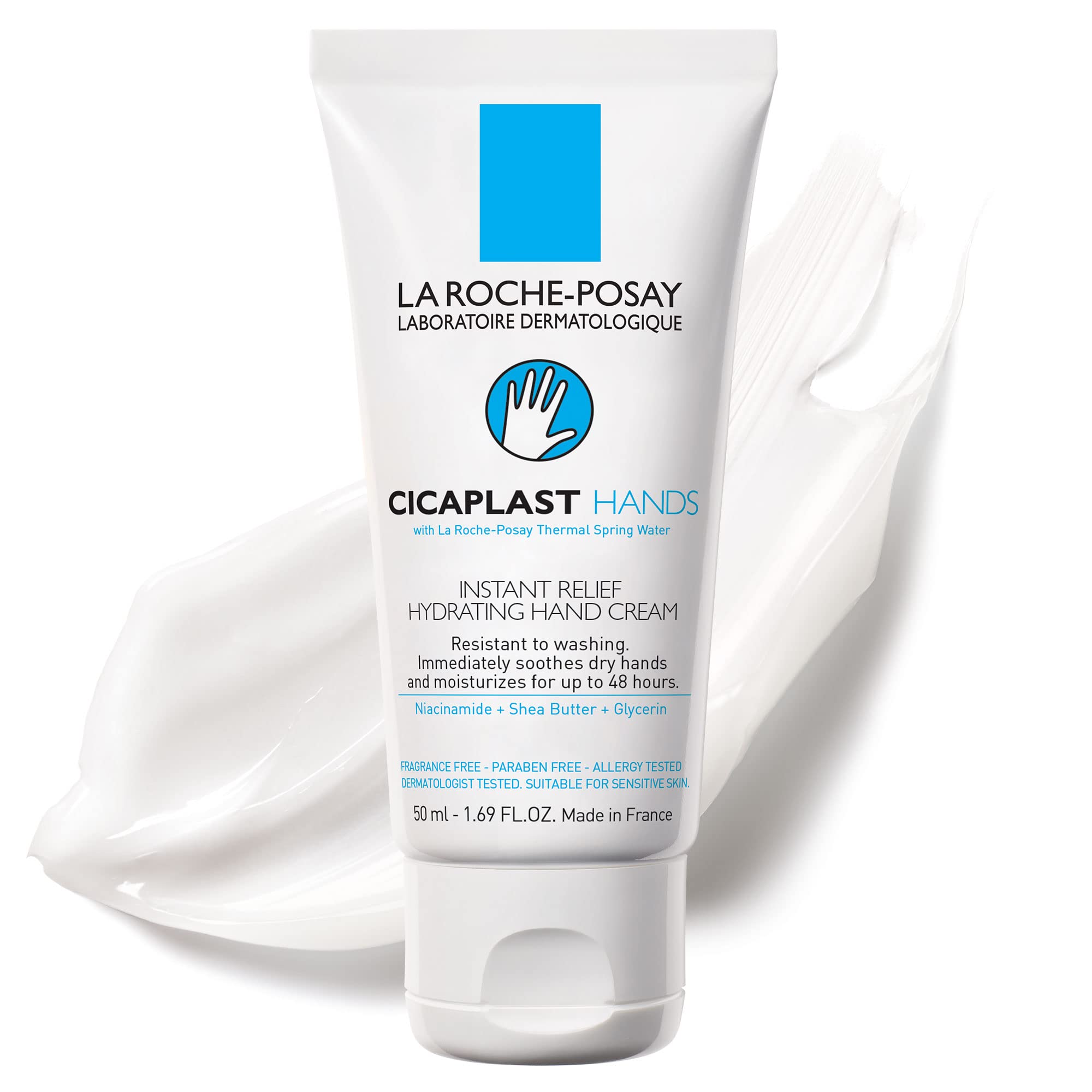 La Roche-Posay RochePossay Cicaplast Hand Repair Cream, 50 millilitre