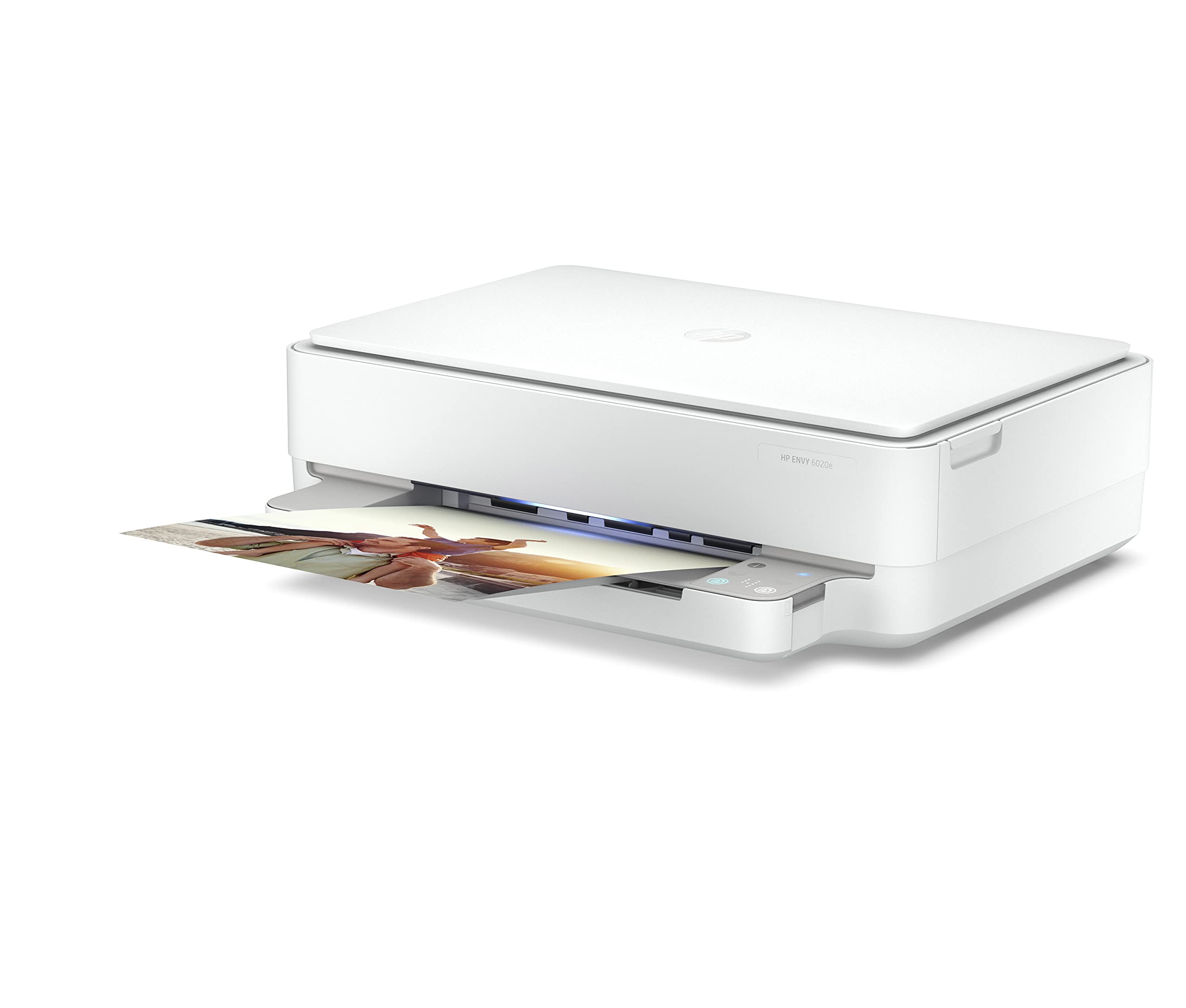 HP Envy 6020e All in One Colour Printer with 6 months of Instant Ink included with HP+, White