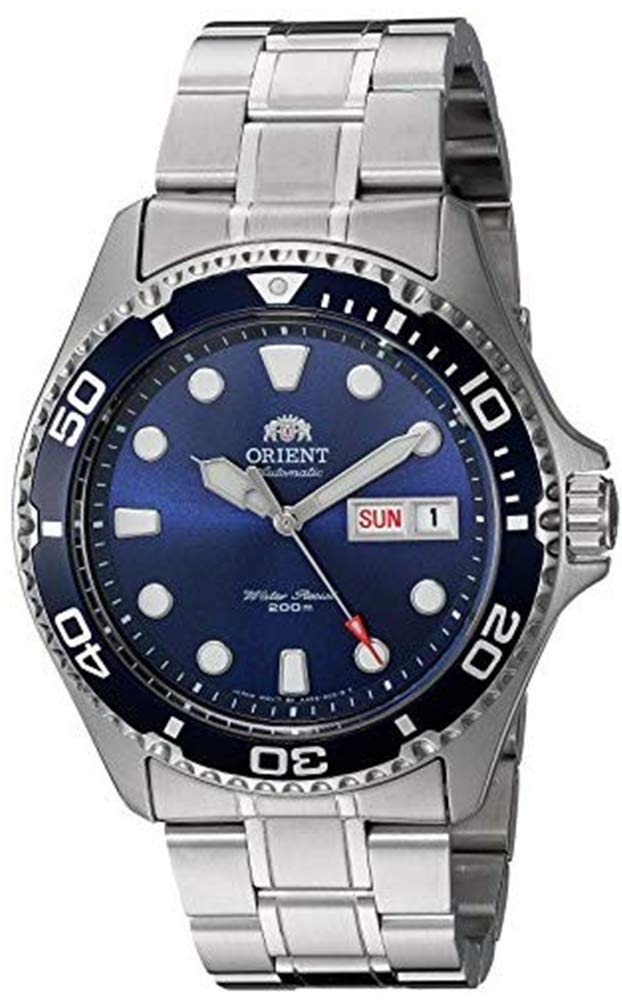 Orient Men's Japanese Automatic/Hand-Winding Stainless Steel 200 Meter Diving Watch