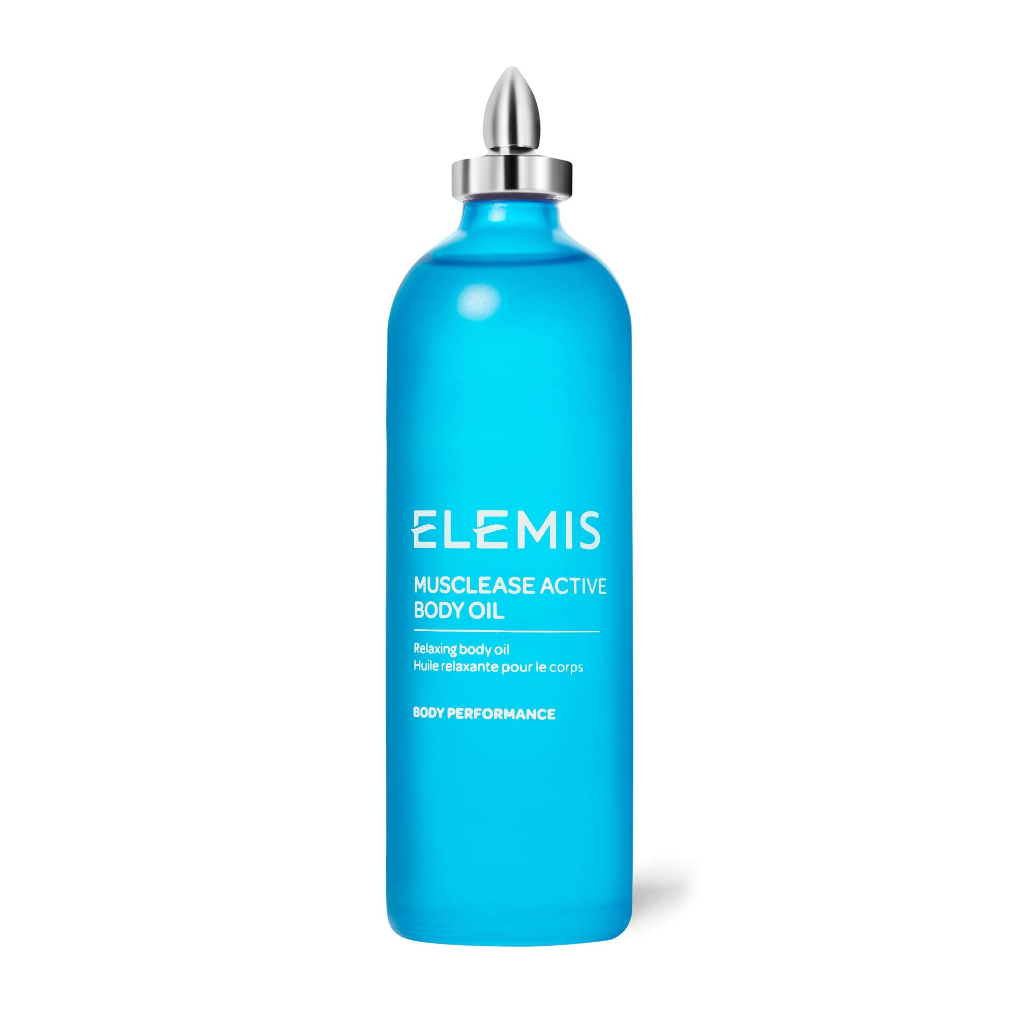 ELEMIS Musclease Active Body Oil, Relaxing Body Oil Infused with a Powerful Blend of Extracts to Relieve, Recharge and Soothe, Calming Lotion with Uplifting Fragrance for Soft, Supple Skin, 100ml