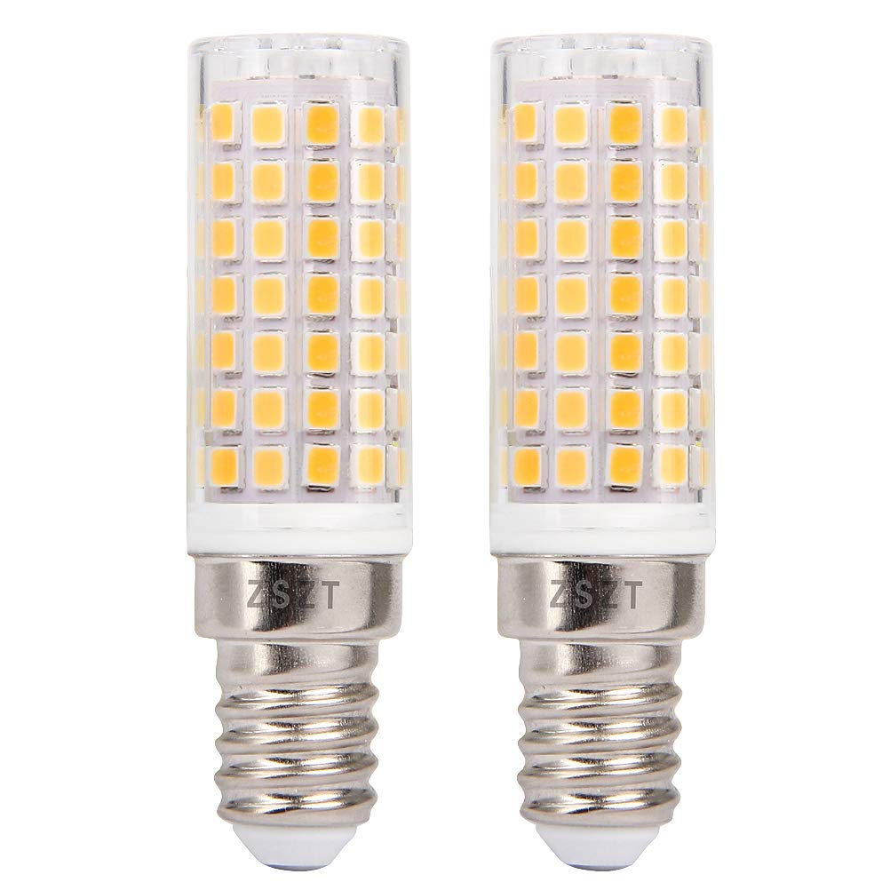 E14 LED Bulb ZSZT 9Watt Equivalent 75W Warm White 3000K AC220-240V Non-Dimmable Small Edison Screw Energy Saving Light (Pack of 2)