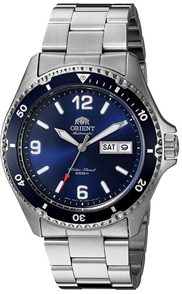 Orient Men's 'Mako II' Japanese Automatic Stainless Steel Diving Watch Diving Watch